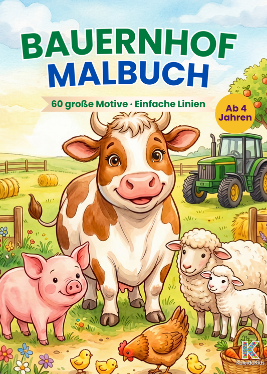 Bauernhof-Malbuch