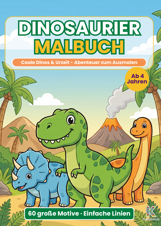 Dino-Malbuch