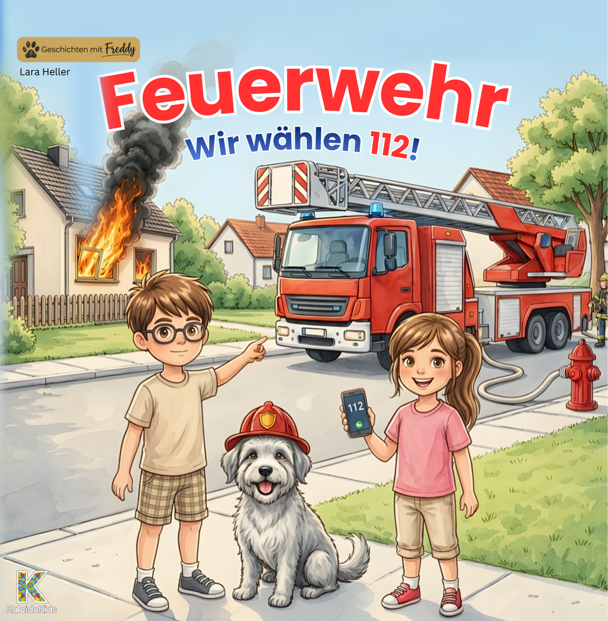 Feuerwehr Wir wählen 112
