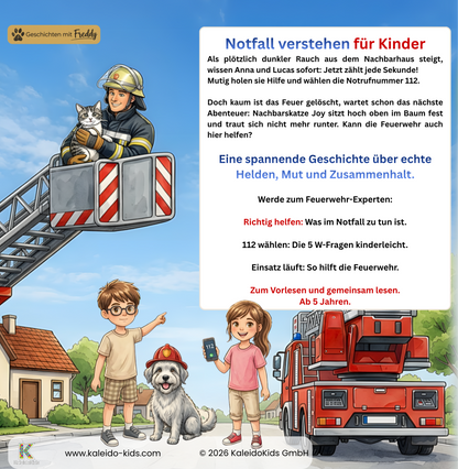 Feuerwehr Wir wählen 112