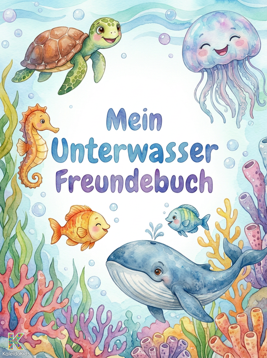 Mein Unterwasser Freundebuch