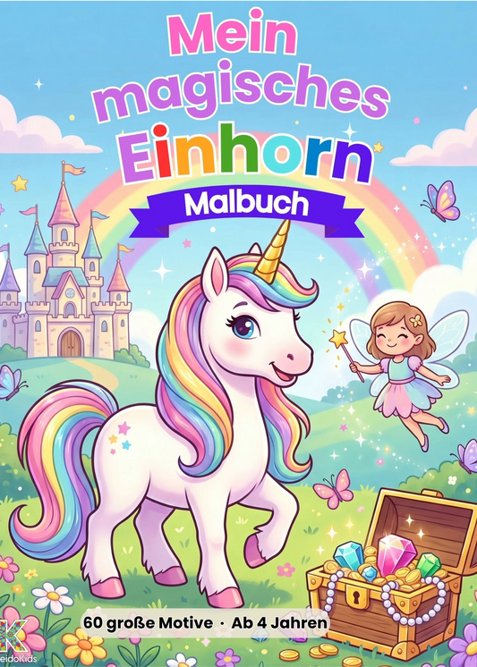 Einhorn-Malbuch