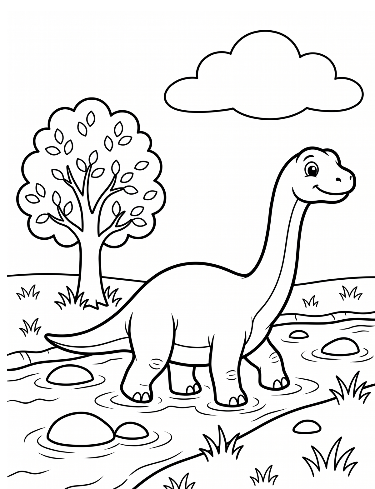 Dino-Malbuch