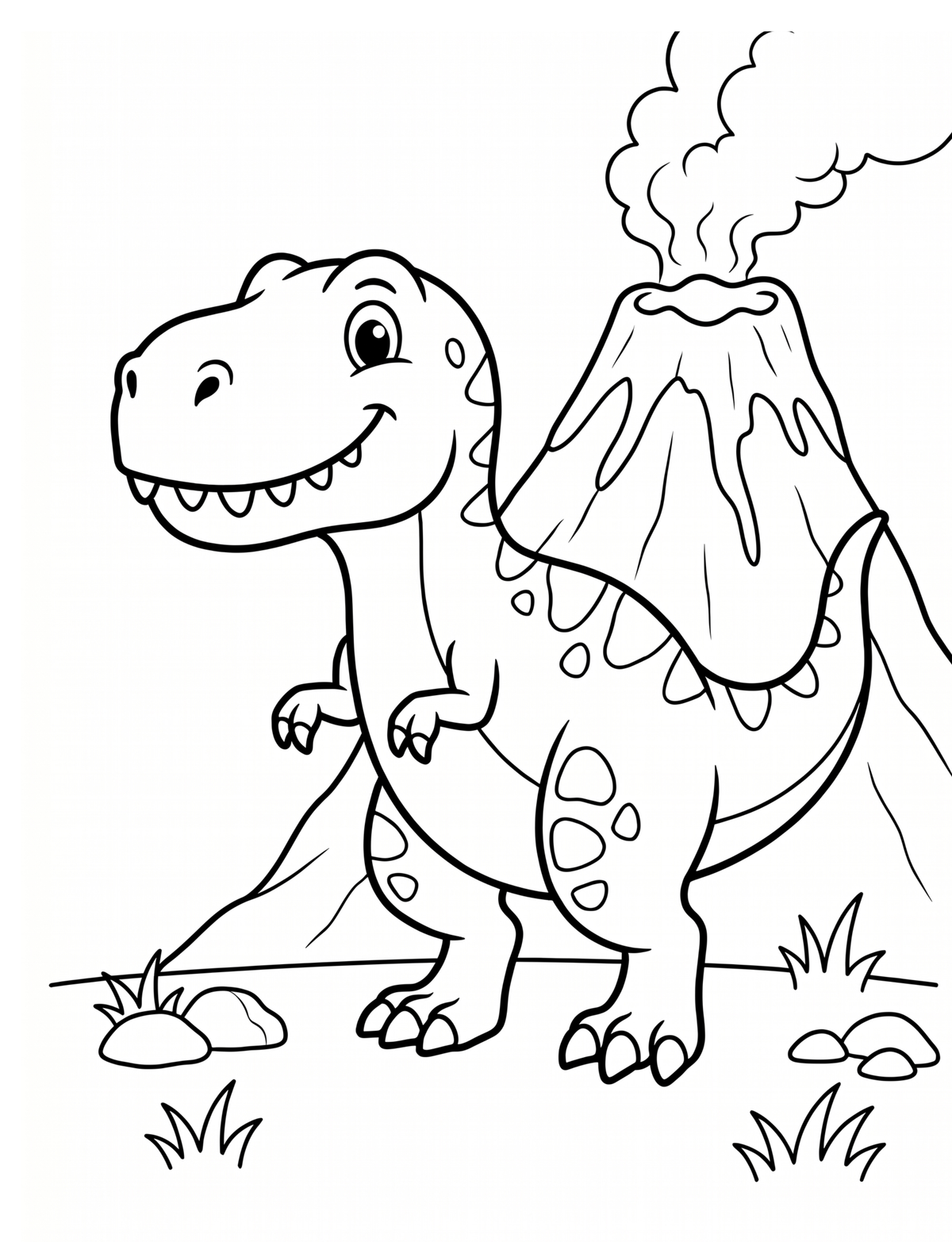 Dino-Malbuch