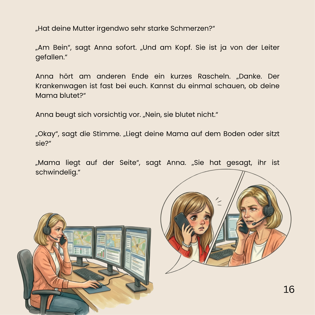 Anna ruft die 112