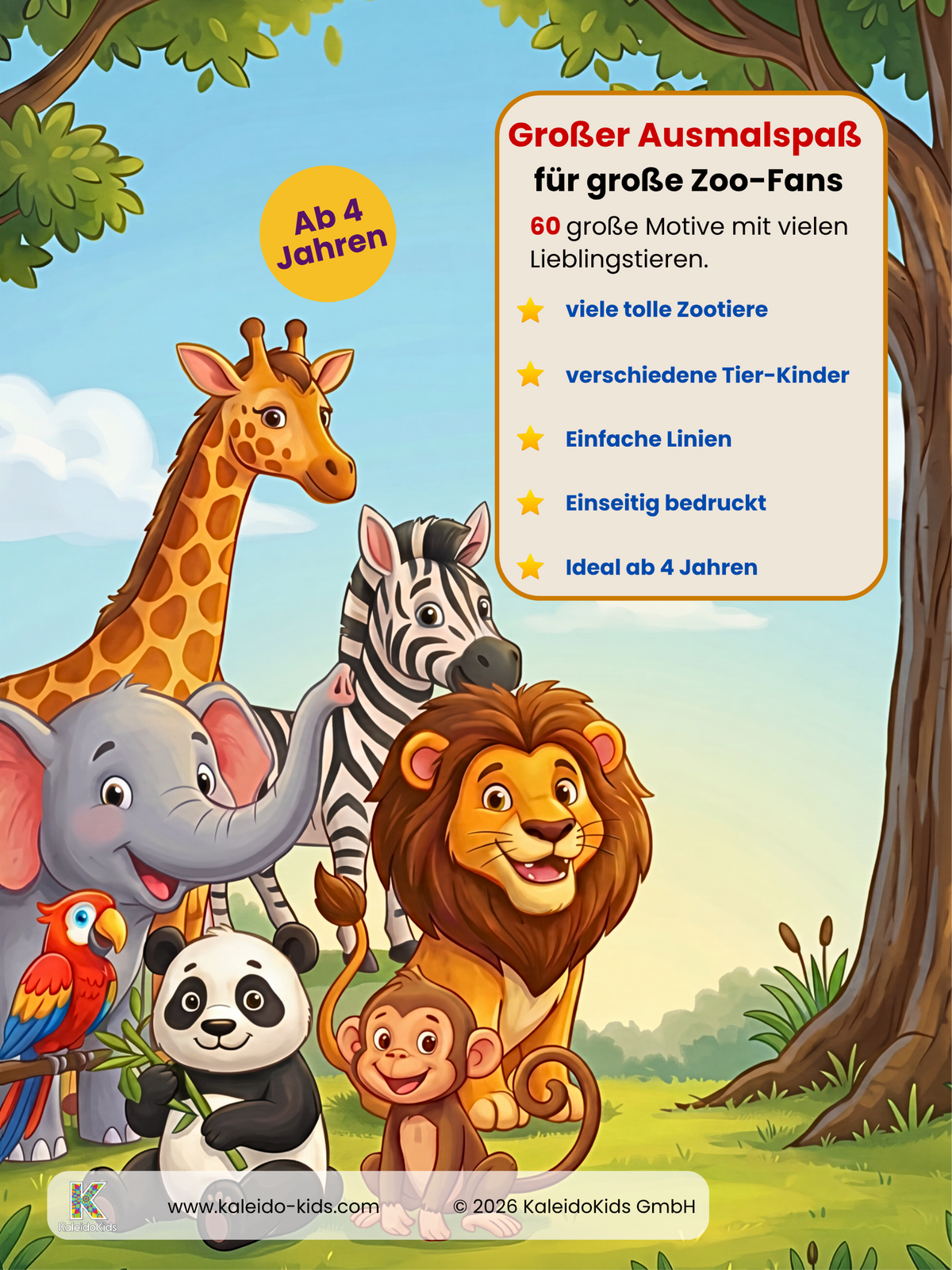 Zoo-Malbuch